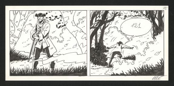 Lele Vianello - Dick Turpin, Strip original n°75