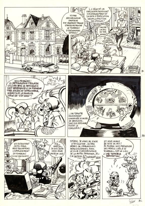 Yoann - Spirou et Fantasio, Le Groom de Sniper Alley, Planch