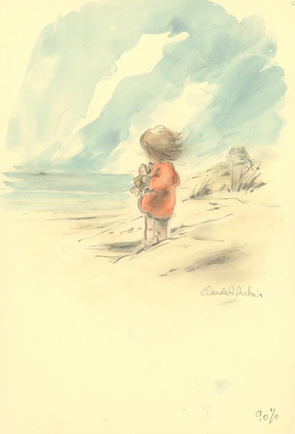 Claude K. Dubois - Cassandre, Illustration originale 