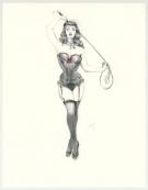 Maly Siri - Pin-up Art, Illustration originale intitulée "Wa