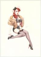 Maly Siri - Pin-up Art, Illustration originale intitulée "La