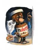 Guznag - Illustration originale - Nutella