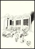 Yoann - Spirou et Fantasio, Illustration originale, affiche 