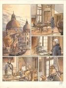 Griffo - Giacomo C. - Retour à Venise, Tome 1, Planche origi