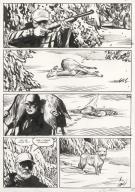 Jean-Marc Rochette - Le Loup, Planche originale n° 25 accomp