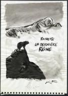 Jean-Marc Rochette - La Dernière Reine, Projet de couverture