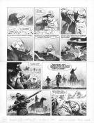 Steve Cuzor - Le combat d'Henry Fleming, Planche originale n