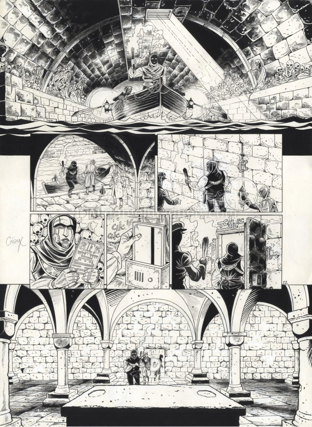 Thierry Gioux Original Art For Sale | ComicArtTracker