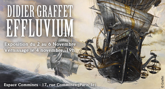 Exposition Didier Graffet - Effluvium- du 2 au 6 novembre  l'Espace Commines