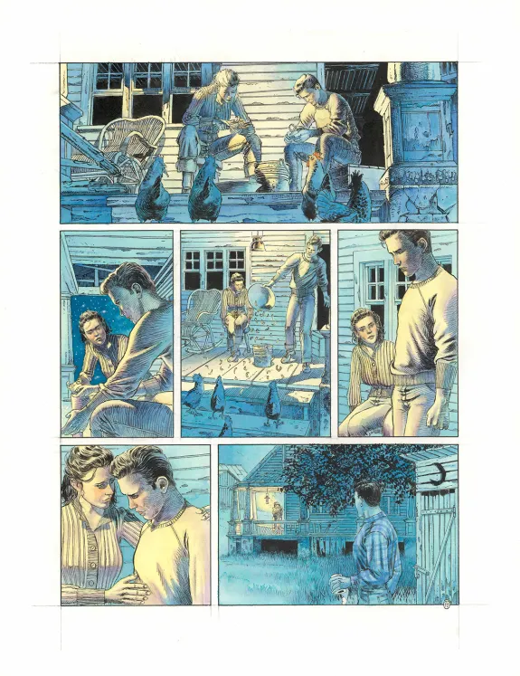 Planche couleur, Rockabilly, Christophe Dubois