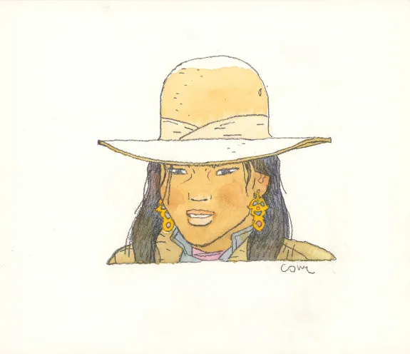 Colored illustration, Jonathan,  Cosey