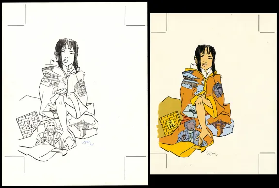 Couverture, Jonathan, Atsuko (T.15),  Cosey