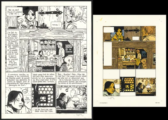 Planche noir et blanc, Yiyun,  Cosey