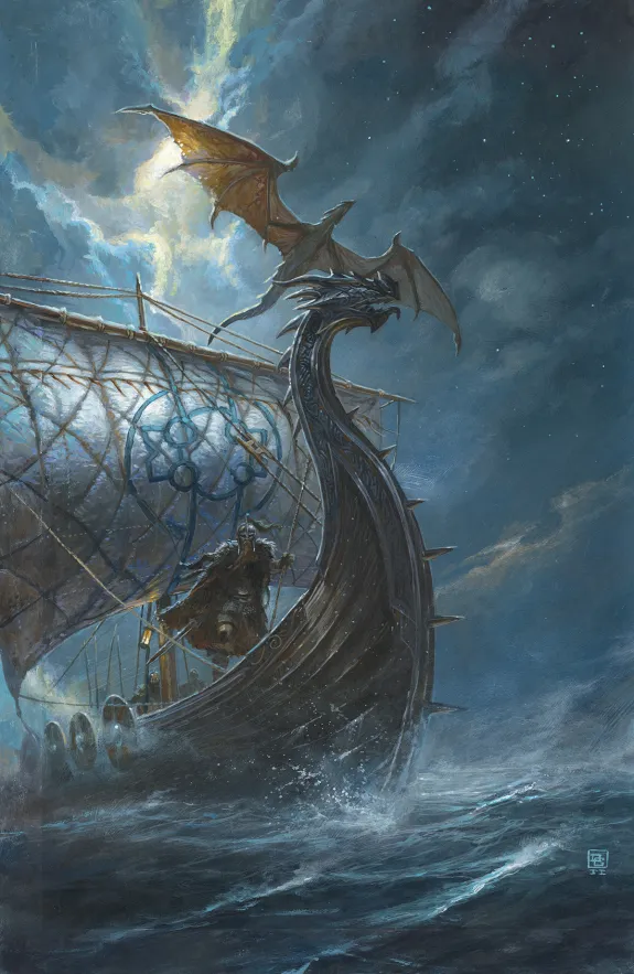 Cover, Les Vaisseaux dragons, Didier Graffet