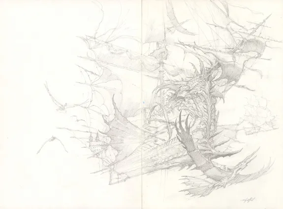 Sketch, Steampunk, Didier Graffet