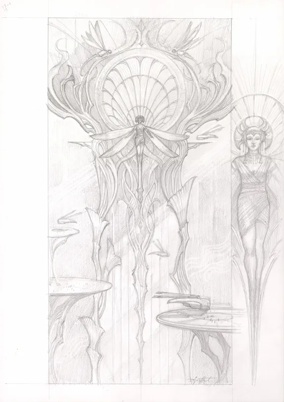 Sketch, Steampunk, Didier Graffet
