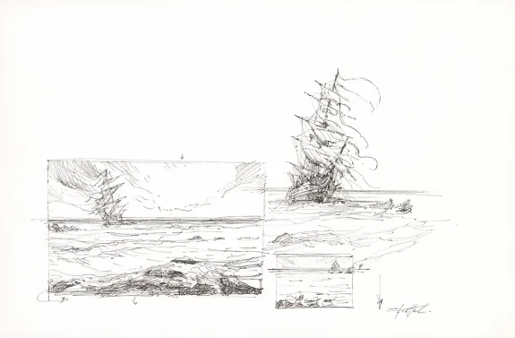 Sketch, Steampunk, Didier Graffet