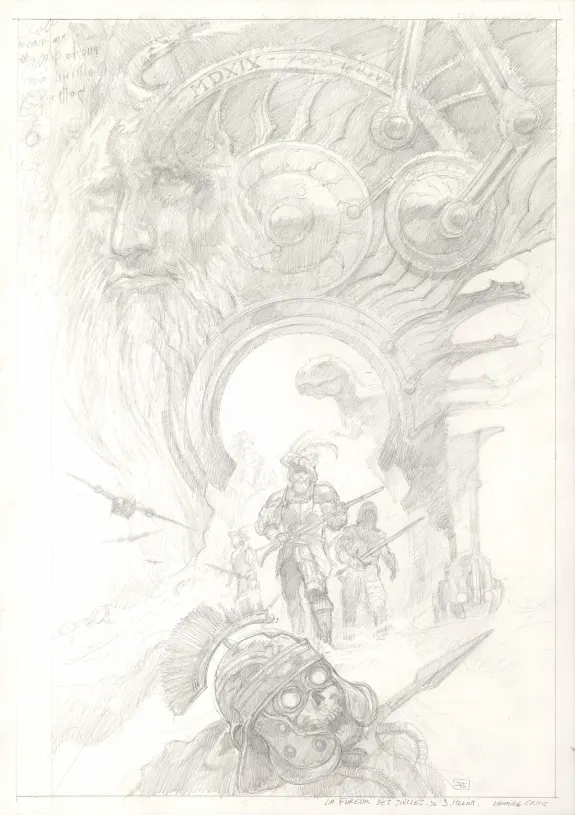 Crayonné, The Seven Swords, Didier Graffet
