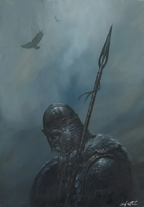 Painting, L'Encyclopédie du Légendaire, Des trésors fabuleux et autres armes magiques, Didier Graffet