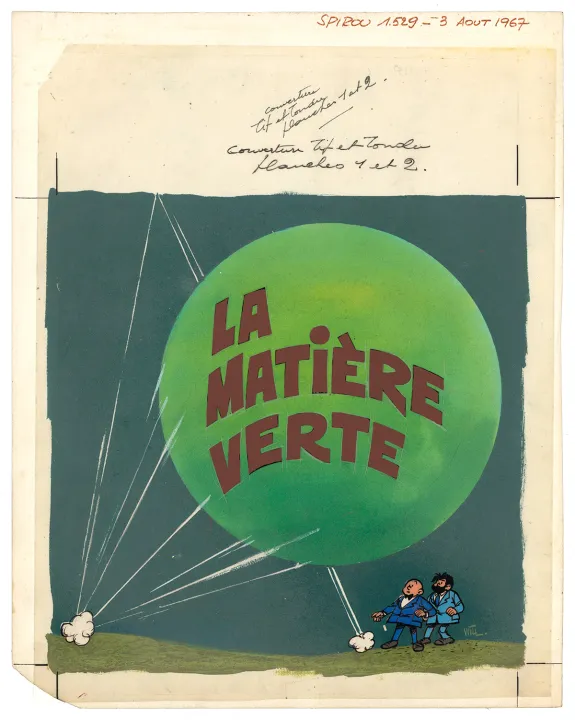 Cover, Tif et Tondu, La Matière verte (T.14),  Will
