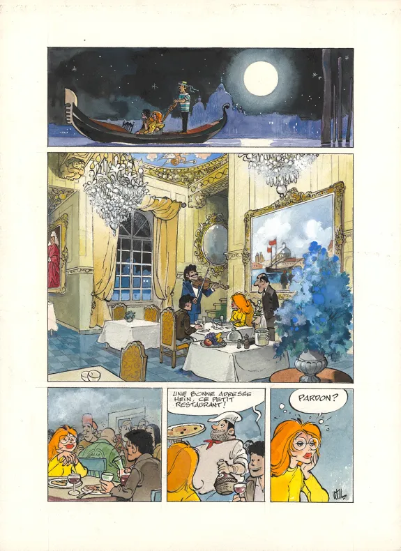 Planche couleur, À la découverte de l'Europe,  Will