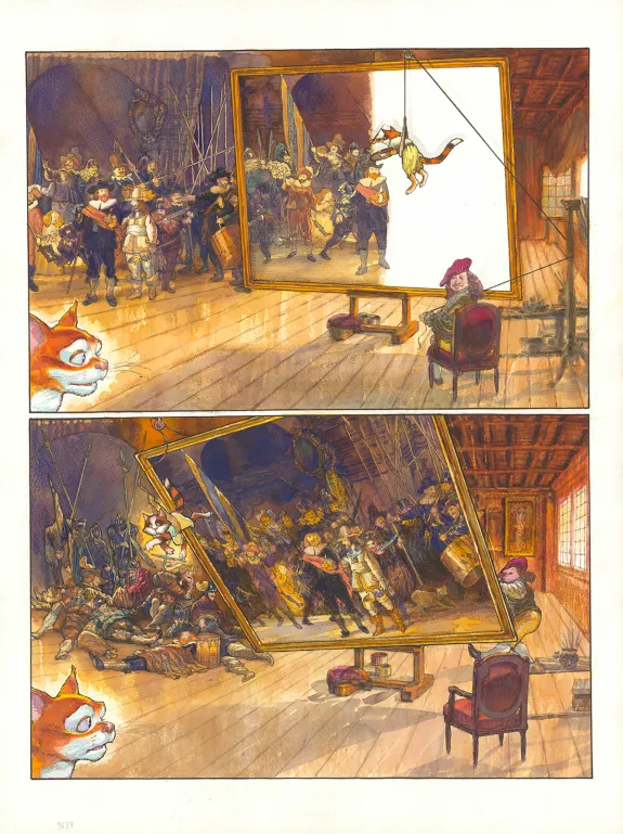 Planche couleur, Vincent et Van Gogh (T.1), Gradimir Smudja