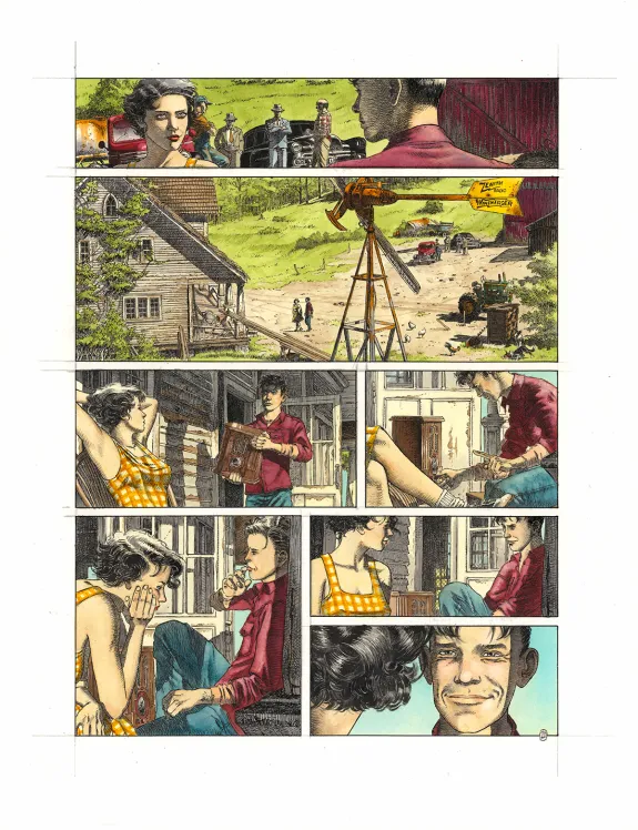 Planche couleur, Rockabilly, Christophe Dubois