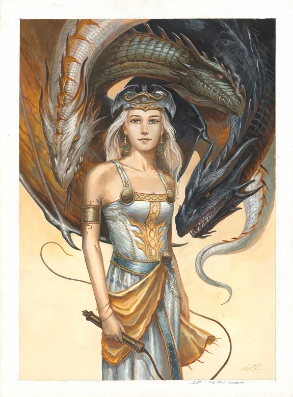Peinture, Game of Thrones, A Song of Ice and Fire, Didier Graffet
