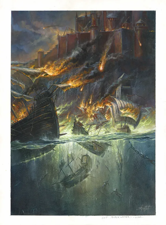 Peinture, Game of Thrones, A Song of Ice and Fire, Didier Graffet