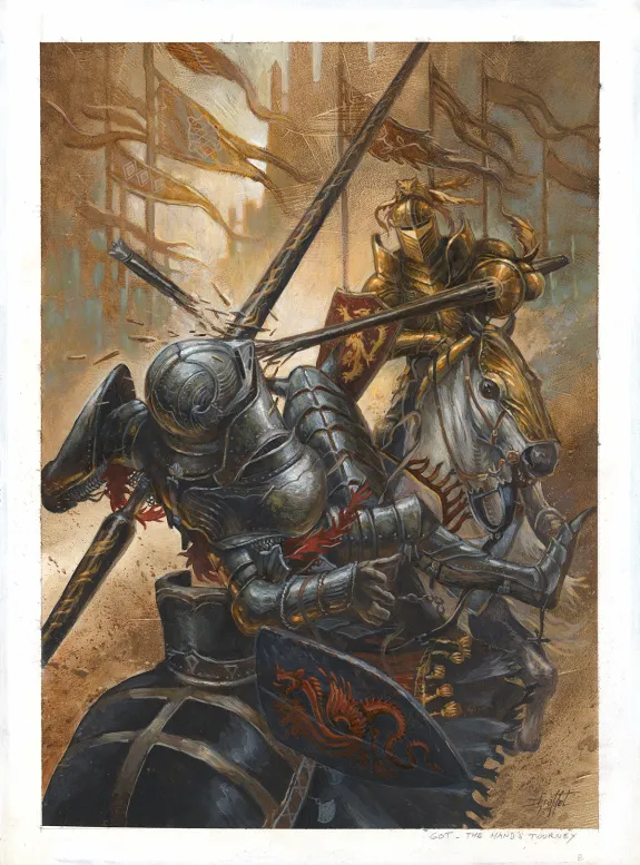 Peinture, Game of Thrones, A Song of Ice and Fire, Didier Graffet