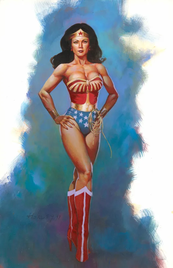 Illustration couleur, Wonder Woman, Alex Horley