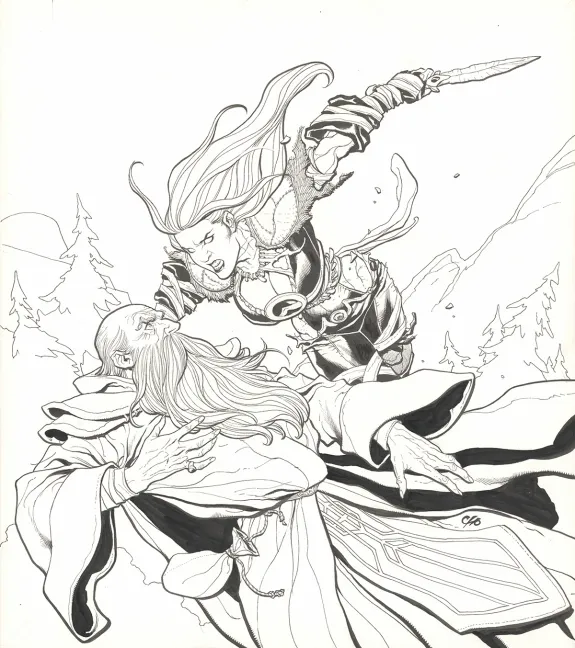 Cover, World of Warcraft, Frank Cho