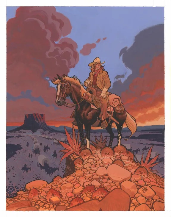 Cover, Go West Young Man, Ralph Meyer