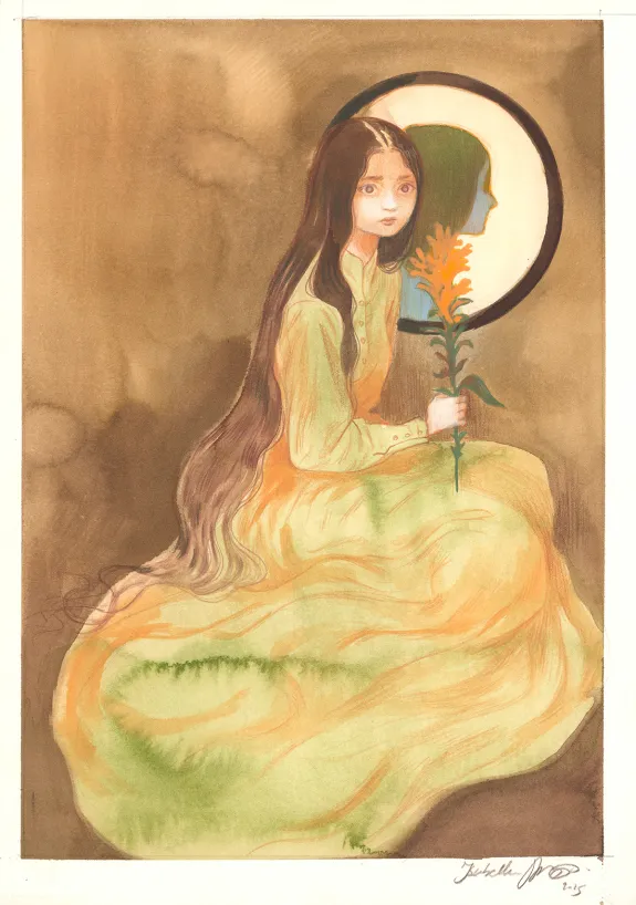 Illustration couleur, Hurlevent (Wuthering Heights), Isabella Mazzanti