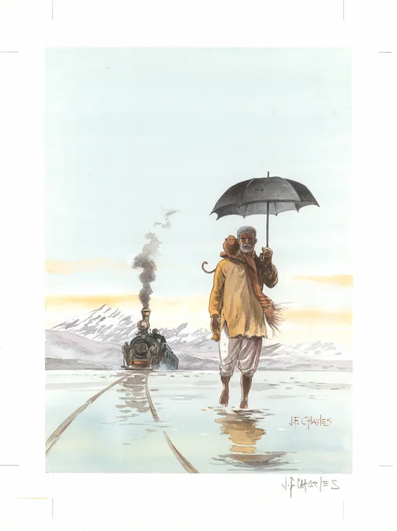 Couverture, India dreams, Il n'y a rien à Darjeeling (T.4), Jean François Charles