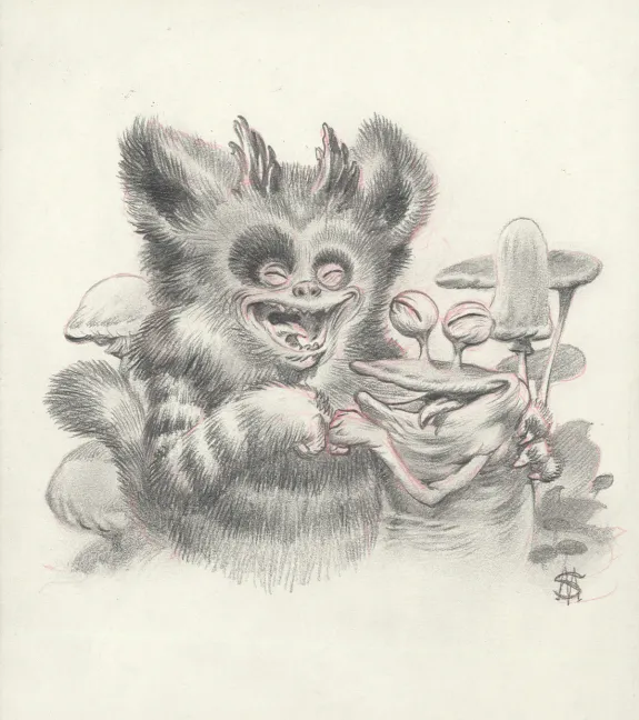Illustration noir et blanc, Stan Manoukian
