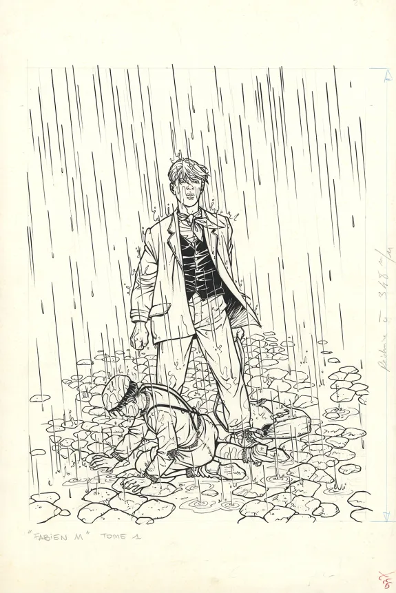 Cover, Fabien M, Le Cavalier noir (T.1), Eric Stalner