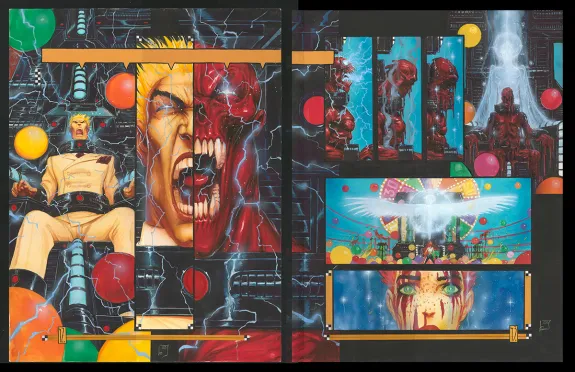 Planche couleur, Sha, Soul Vengeance (T.3), Olivier Ledroit