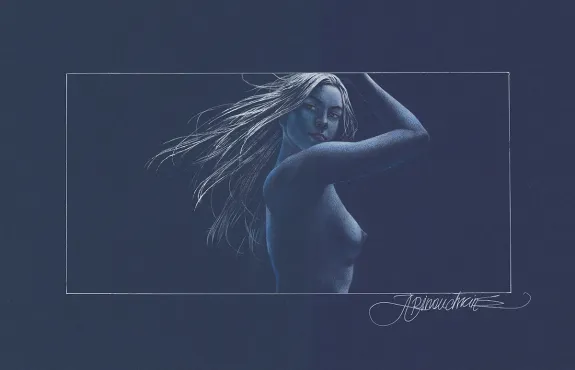 Colored illustration, Andréï Arinouchkine