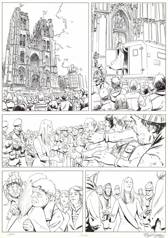 Planche noir et blanc, OFF, Patrice Réglat-Vizzavona
