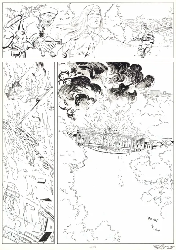 Planche noir et blanc, OFF, Patrice Réglat-Vizzavona