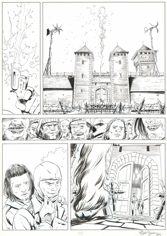 Planche noir et blanc, OFF, Patrice Réglat-Vizzavona