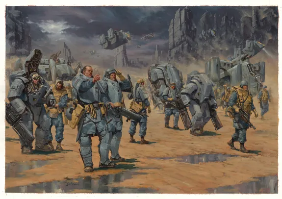 Illustration couleur, Game AT 43, Karl Kopinski