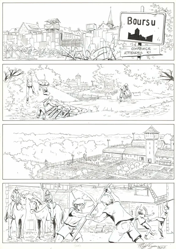 Planche noir et blanc, OFF, Patrice Réglat-Vizzavona