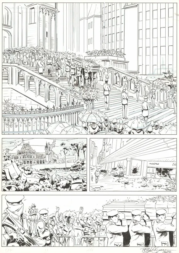 Planche noir et blanc, OFF, Patrice Réglat-Vizzavona