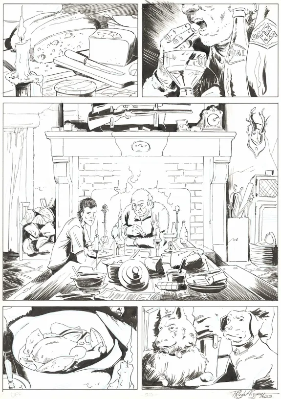 Planche noir et blanc, OFF, Patrice Réglat-Vizzavona