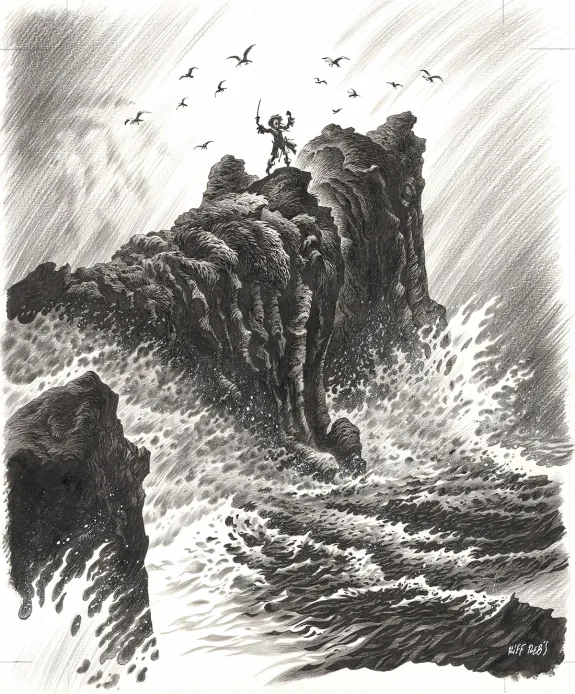 Cover, Kernok le pirate,  Riff Reb's