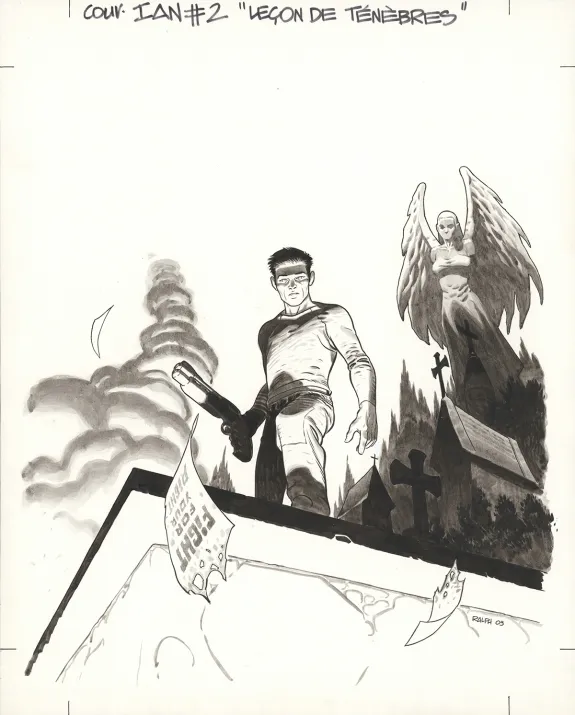 Cover, IAN, Leçon de ténèbres (T.2), Ralph Meyer