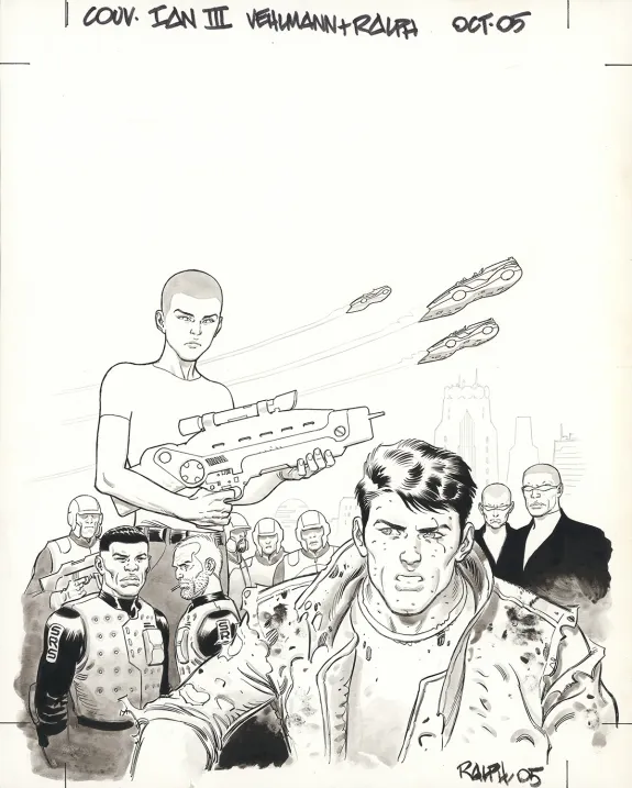 Cover, IAN, Leçon de ténèbres (T.2), Ralph Meyer