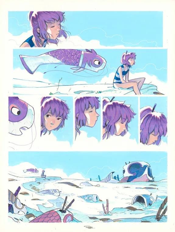 Planche couleur, Maison Croa Croa, Davide Tosello
